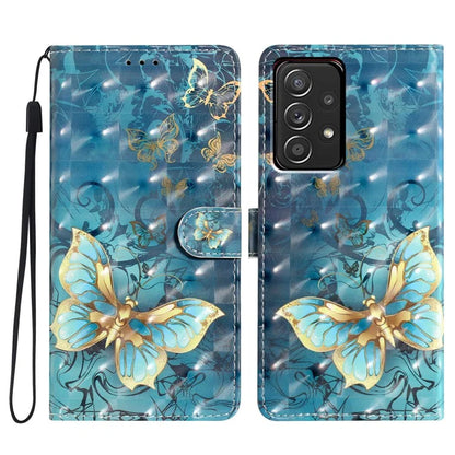 For Samsung Galaxy A23 5G (Global Version) / A23 4G Case Leather Wallet Pattern Print Phone Cover