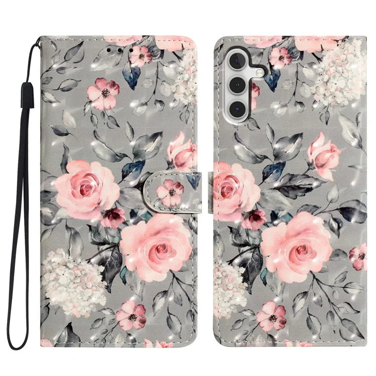For Samsung Galaxy A04s 4G (164.7 x 76.7 x 9.1 mm) Case Wallet PU Leather Stand Cover