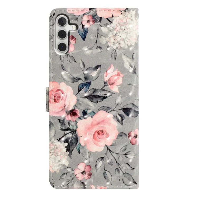 For Samsung Galaxy A04s 4G (164.7 x 76.7 x 9.1 mm) Case Wallet PU Leather Stand Cover