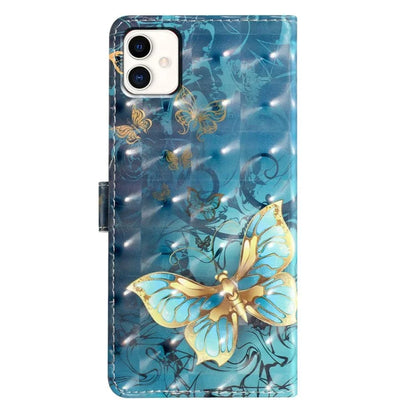 For Samsung Galaxy A04 4G (164.4 x 76.3 x 9.1 mm) Case 3D Pattern Leather Phone Cover