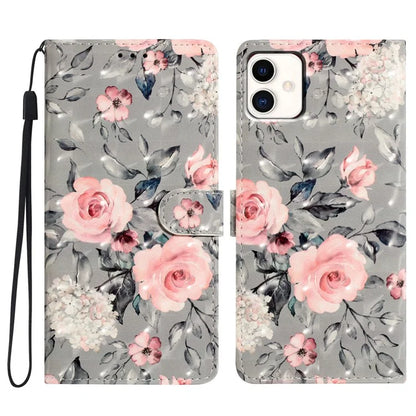 For Samsung Galaxy A04 4G (164.4 x 76.3 x 9.1 mm) Case 3D Pattern Leather Phone Cover