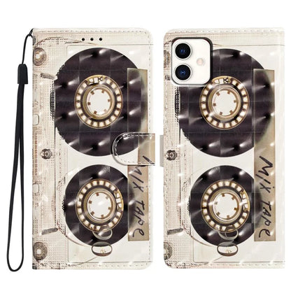 For Samsung Galaxy A04 4G (164.4 x 76.3 x 9.1 mm) Case 3D Pattern Leather Phone Cover