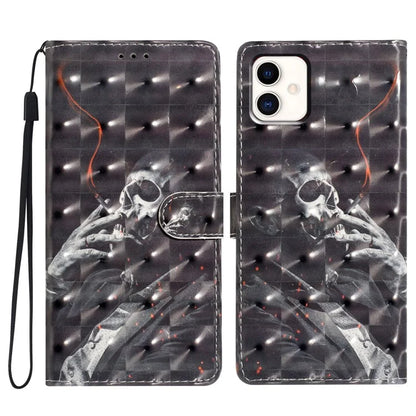 For Samsung Galaxy A04 4G (164.4 x 76.3 x 9.1 mm) Case 3D Pattern Leather Phone Cover