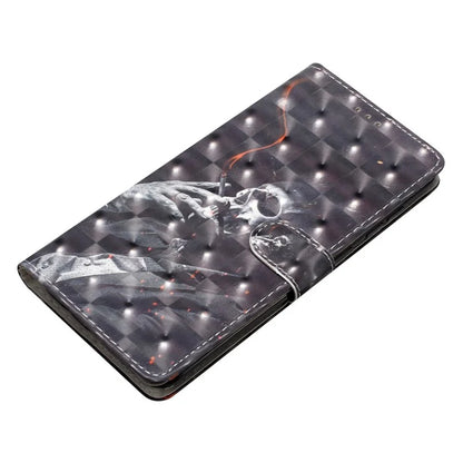 For Samsung Galaxy A04 4G (164.4 x 76.3 x 9.1 mm) Case 3D Pattern Leather Phone Cover