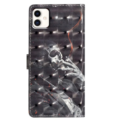 For Samsung Galaxy A04 4G (164.4 x 76.3 x 9.1 mm) Case 3D Pattern Leather Phone Cover