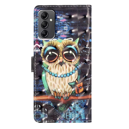 For Samsung Galaxy A14 4G / 5G Case 3D Pattern Wallet Phone Leather Cover