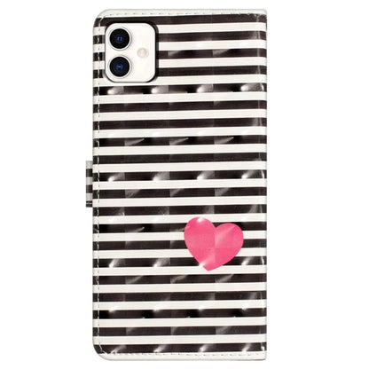 For Samsung Galaxy A04e 4G Case PU Leather 3D Pattern Stand Flip Phone Cover