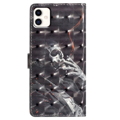 For Samsung Galaxy A04e 4G Case PU Leather 3D Pattern Stand Flip Phone Cover