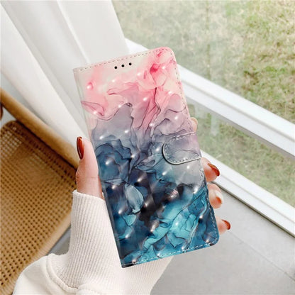For Samsung Galaxy A04e 4G Case PU Leather 3D Pattern Stand Flip Phone Cover