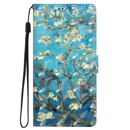 For Samsung Galaxy A04e 4G Case PU Leather 3D Pattern Stand Flip Phone Cover