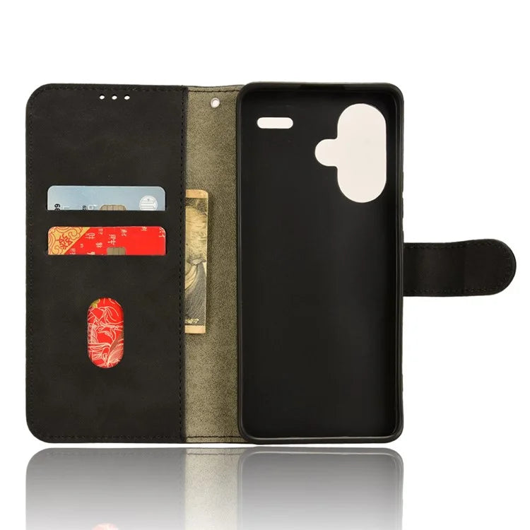 For Xiaomi Redmi Note 13 Pro+ 5G Case Skin-touch Leather Phone Cover