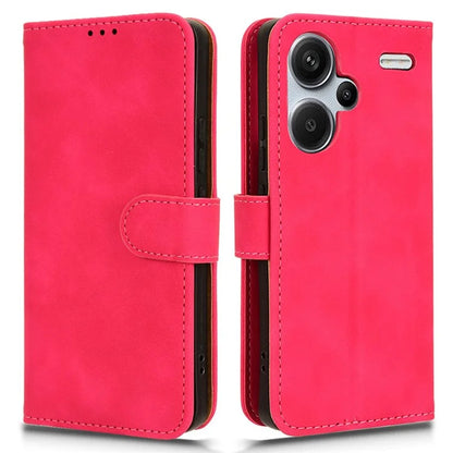For Xiaomi Redmi Note 13 Pro+ 5G Case Skin-touch Leather Phone Cover
