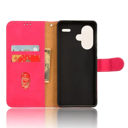 For Xiaomi Redmi Note 13 Pro+ 5G Case Skin-touch Leather Phone Cover