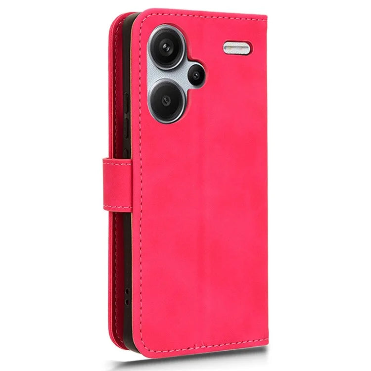 For Xiaomi Redmi Note 13 Pro+ 5G Case Skin-touch Leather Phone Cover