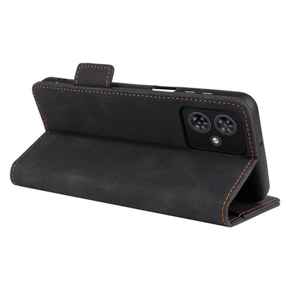 For Motorola Moto G54 5G Case PU Leather Wallet Hardware Decor Cover