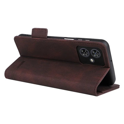For Motorola Moto G54 5G Case PU Leather Wallet Hardware Decor Cover