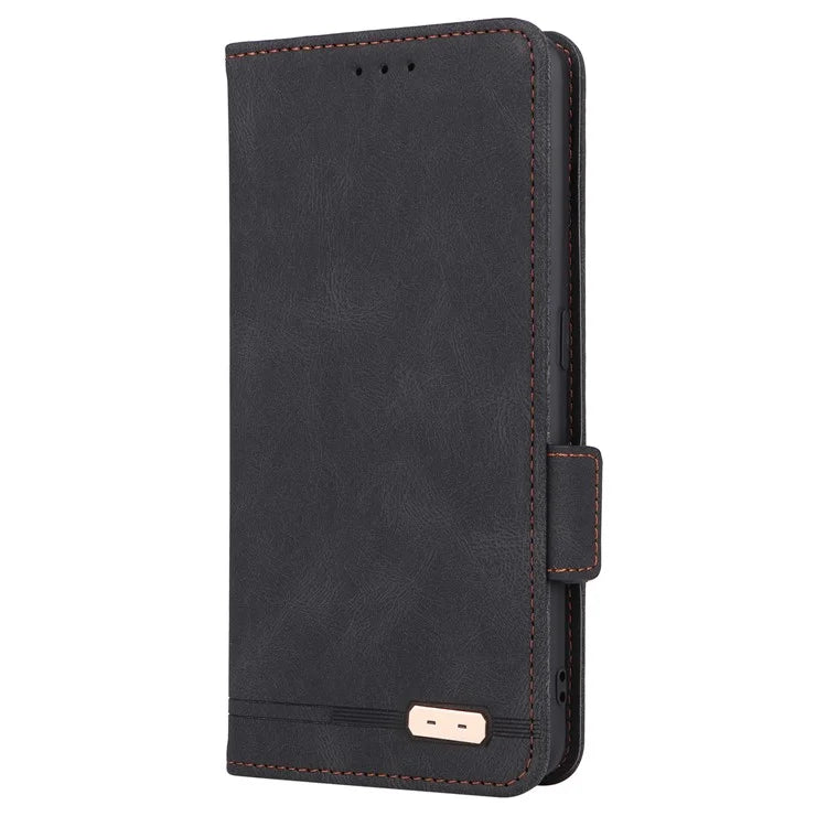 For Realme GT Neo 3 5G Case Hardware Decor Magnetic Clasp Leather Cover