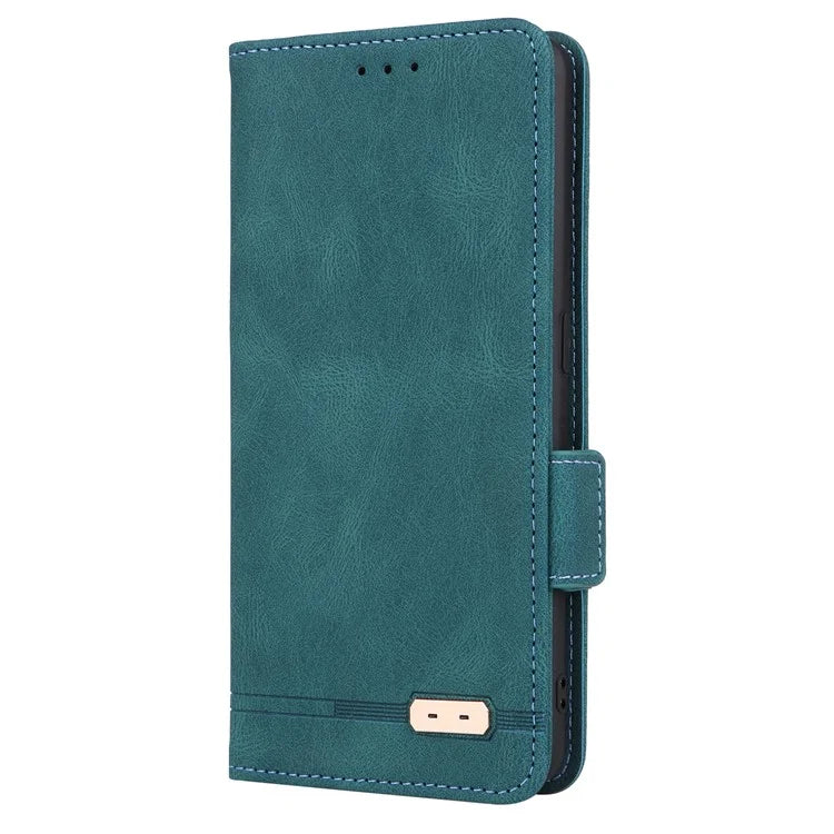 For Realme GT Neo 3 5G Case Hardware Decor Magnetic Clasp Leather Cover