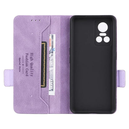For Realme GT Neo 3 5G Case Hardware Decor Magnetic Clasp Leather Cover