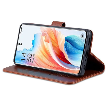 AZNS For Oppo A2 Pro 5G Case Anti-scratch Wallet Leather Cover