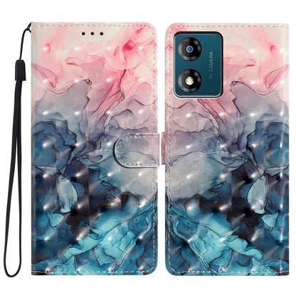 For Motorola Moto E13 4G Case 3D Pattern Print Wallet Leather Cover