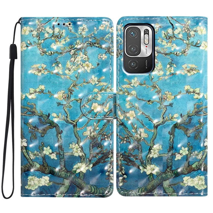 For Xiaomi Poco M3 Pro 4G / 5G / Redmi Note 10 5G / Note 10T 5G Case Wallet Leather Phone Cover