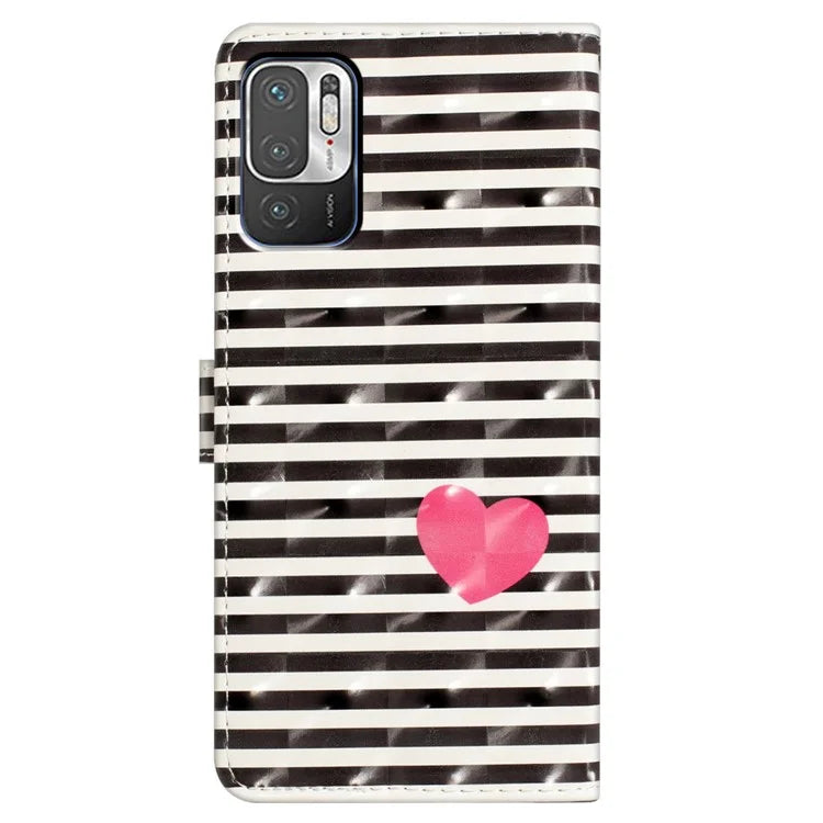 For Xiaomi Poco M3 Pro 4G / 5G / Redmi Note 10 5G / Note 10T 5G Case Wallet Leather Phone Cover