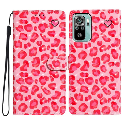 For Xiaomi Redmi Note 10 4G / Note 10S 4G / Poco M5s 4G Case 3D Pattern Wallet Phone Cover