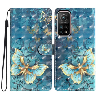 For Xiaomi Mi 10T 5G / Mi 10T Pro 5G / Redmi K30S Case Wallet Stand 3D Pattern Cover