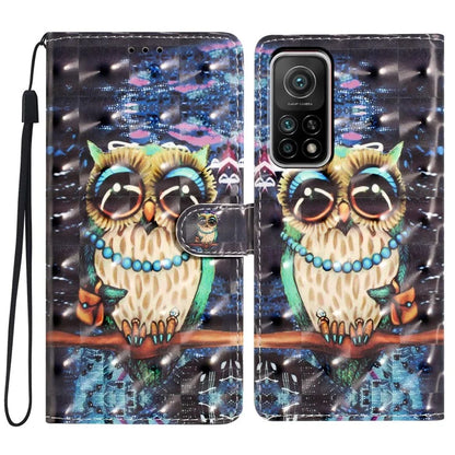 For Xiaomi Mi 10T 5G / Mi 10T Pro 5G / Redmi K30S Case Wallet Stand 3D Pattern Cover