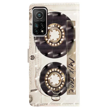 For Xiaomi Mi 10T 5G / Mi 10T Pro 5G / Redmi K30S Case Wallet Stand 3D Pattern Cover