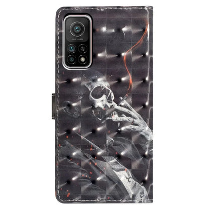 For Xiaomi Mi 10T 5G / Mi 10T Pro 5G / Redmi K30S Case Wallet Stand 3D Pattern Cover