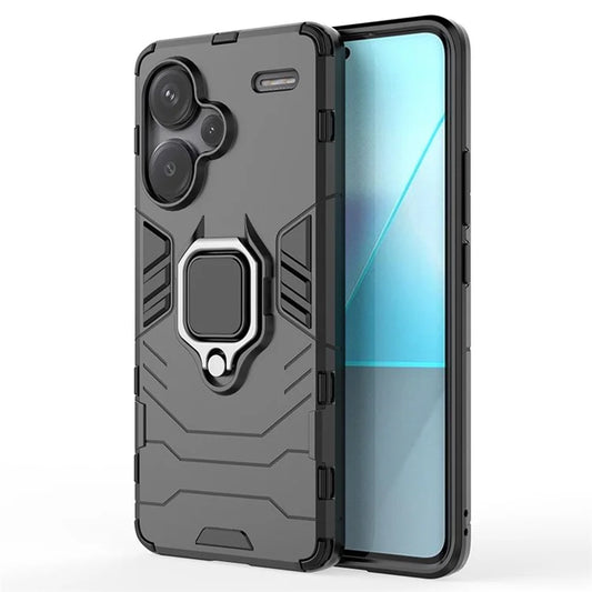 For Xiaomi Redmi Note 13 Pro+ 5G Case Ring Holder Kickstand Phone Back Cover