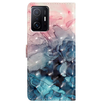 For Xiaomi 11T Pro 5G / 11T 5G Case 3D Pattern Printing Wallet Phone Cover