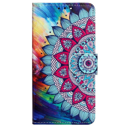 For Oppo A38 4G / A18 4G Cover Pattern Printing Well-protected Phone Leather Case
