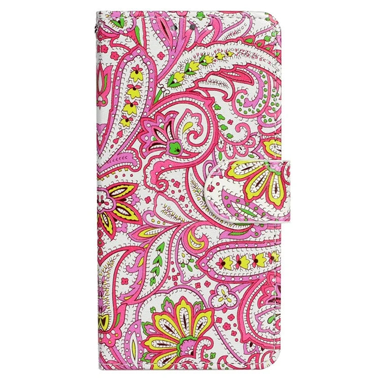 For Oppo A38 4G / A18 4G Cover Pattern Printing Well-protected Phone Leather Case