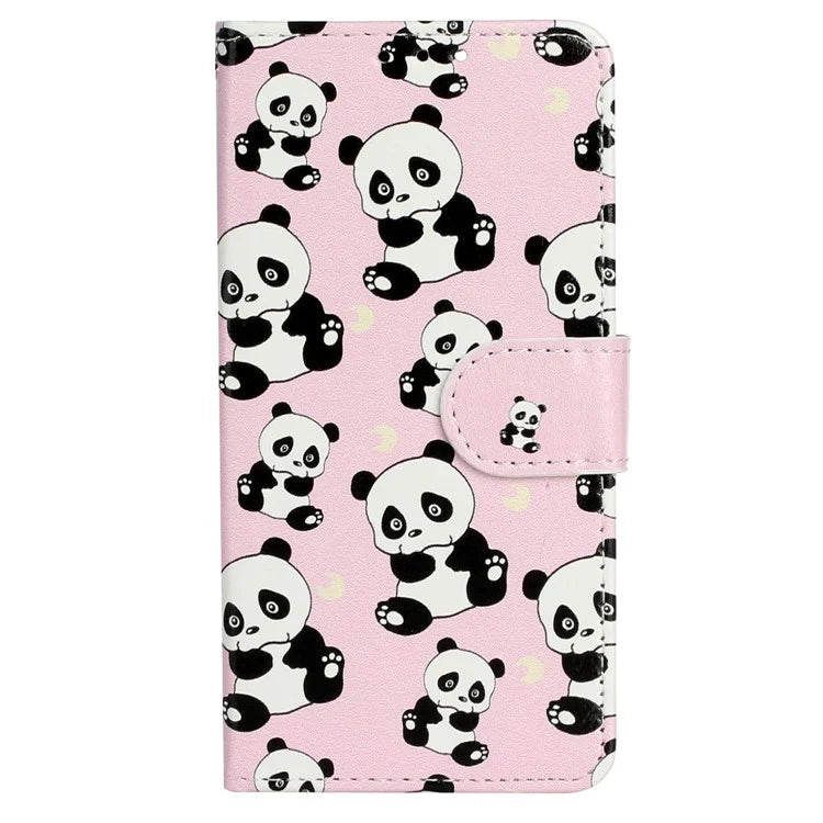 For Oppo A38 4G / A18 4G Cover Pattern Printing Well-protected Phone Leather Case