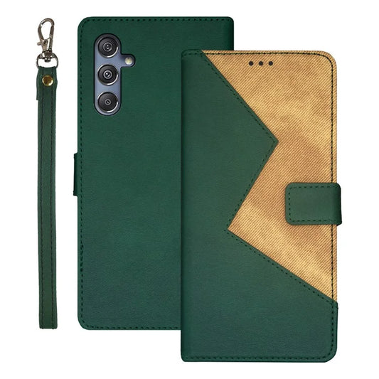 IDEWEI For Samsung Galaxy M34 5G / F34 5G Case Stand Phone Cover with Card Slots