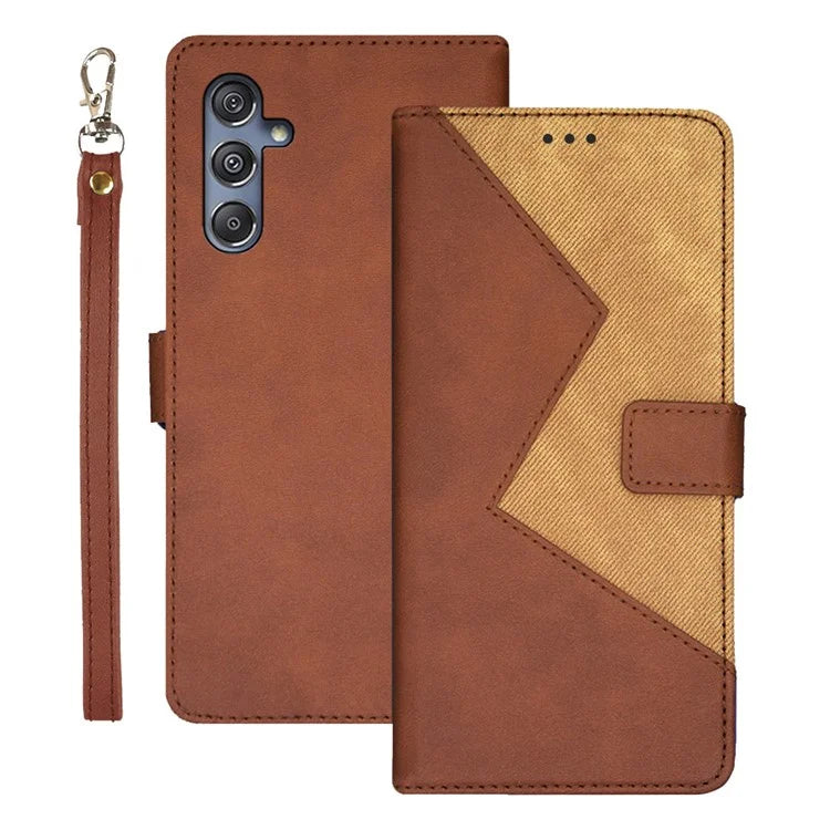 IDEWEI For Samsung Galaxy M34 5G / F34 5G Case Stand Phone Cover with Card Slots