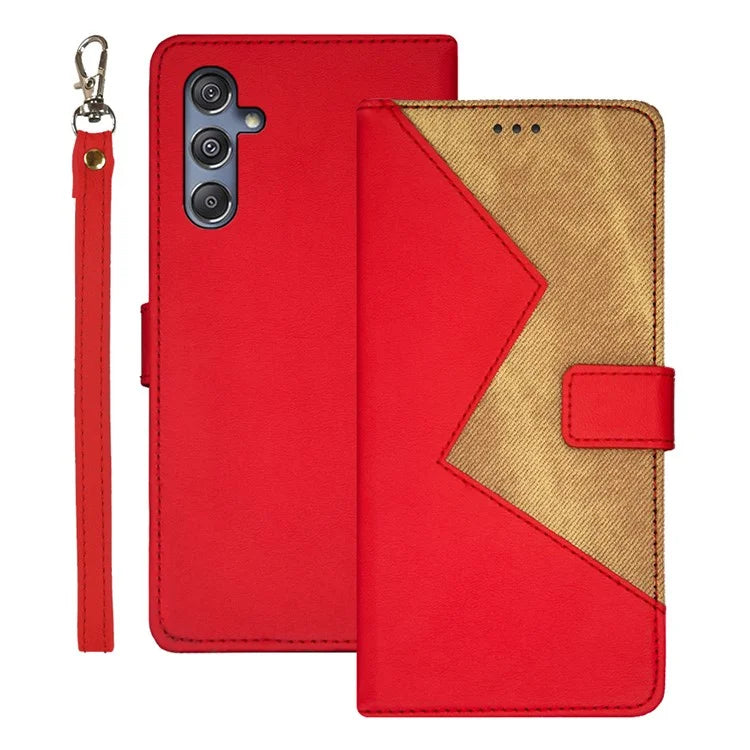 IDEWEI For Samsung Galaxy M34 5G / F34 5G Case Stand Phone Cover with Card Slots