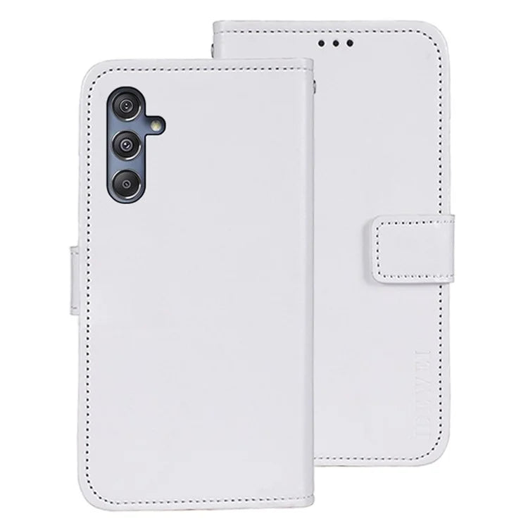 IDEWEI For Samsung Galaxy M34 5G / F34 5G Case Crazy Horse Texture Wallet Cover