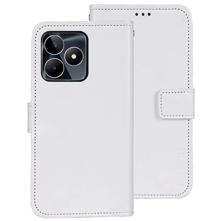IDEWEI For Realme C53 (Global) / C53 (India) / C51 Case Crazy Horse Texture Leather Wallet Phone Cover
