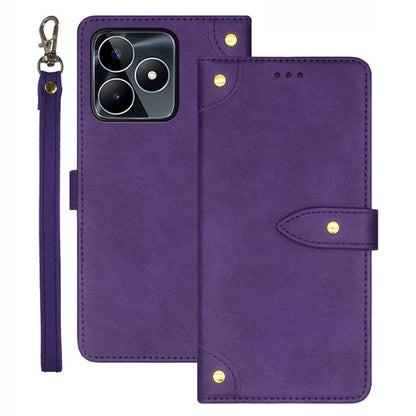 IDEWEI For Realme C53 (Global) / C53 (India) / C51 Cover Drop-Proof Leather Card Slots Phone Protective Case