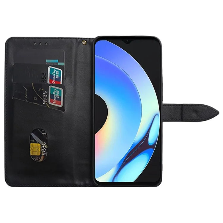 IDEWEI For Realme C53 (Global) / C53 (India) / C51 Cover Drop-Proof Leather Card Slots Phone Protective Case