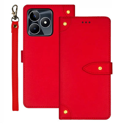 IDEWEI For Realme C53 (Global) / C53 (India) / C51 Cover Drop-Proof Leather Card Slots Phone Protective Case