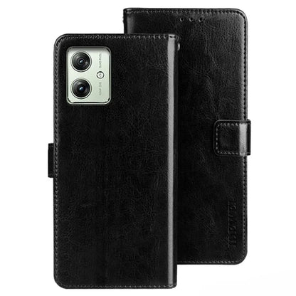 IDEWEI For Motorola Moto G54 5G Case Anti-drop Leather Stand Wallet Phone Cover