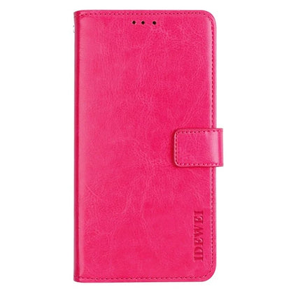 IDEWEI For Motorola Moto G54 5G Case Anti-drop Leather Stand Wallet Phone Cover