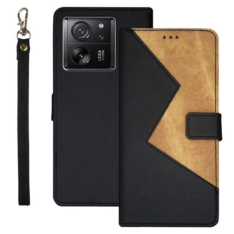 IDEWEI For Xiaomi 13T / 13T Pro / Redmi K60 Ultra Case Card Slots PU Leather Stand Drop-proof Phone Cover