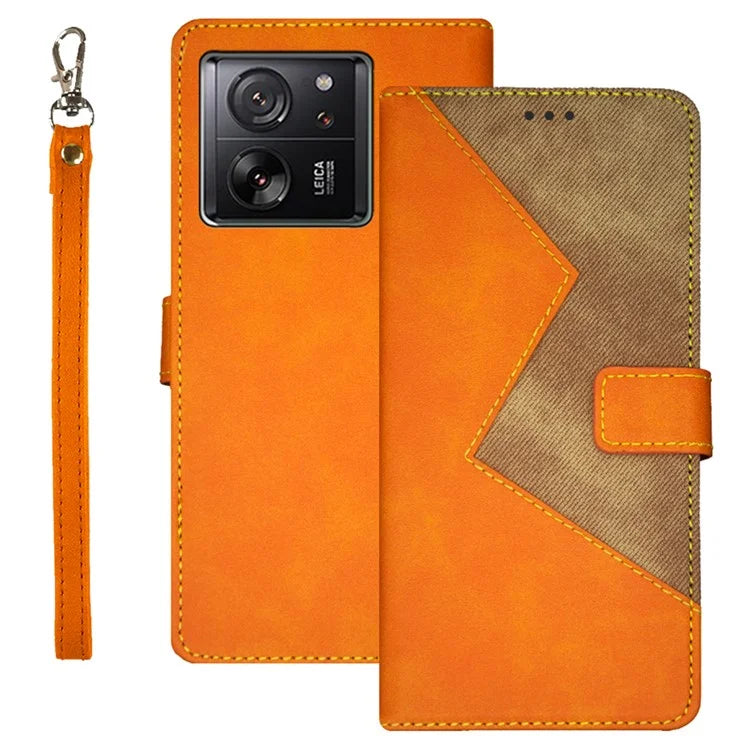 IDEWEI For Xiaomi 13T / 13T Pro / Redmi K60 Ultra Case Card Slots PU Leather Stand Drop-proof Phone Cover