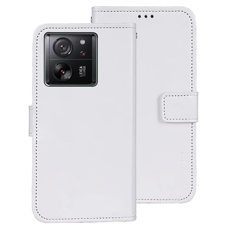 IDEWEI For Xiaomi 13T / 13T Pro / Redmi K60 Ultra Case PU Leather Stand Magnetic Clasp Phone Cover